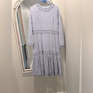 Blue  Midi Dainty Jewells dress